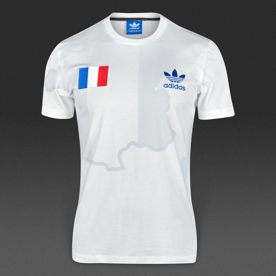 Adidas Originals France Tee Core White for Men